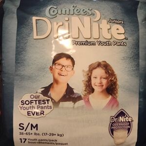 DriNite Juniors Premium Youth Pants - White